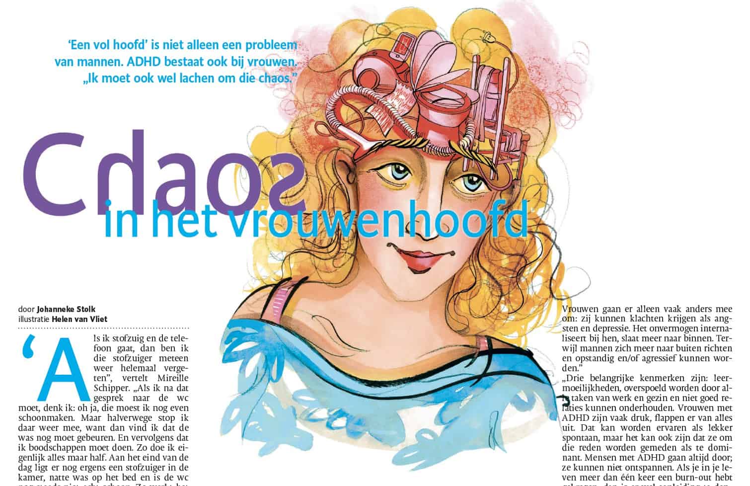 Interview “Chaos in het vrouwenhoofd”